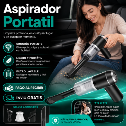 Aspirador portátil