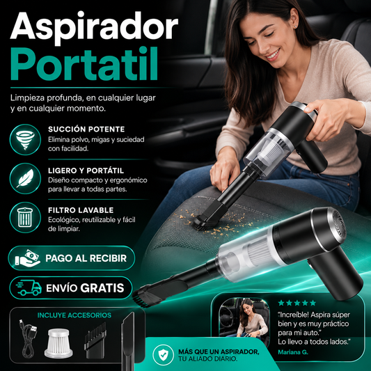 Aspirador portátil