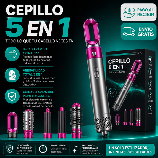 Cepillo 5 en 1