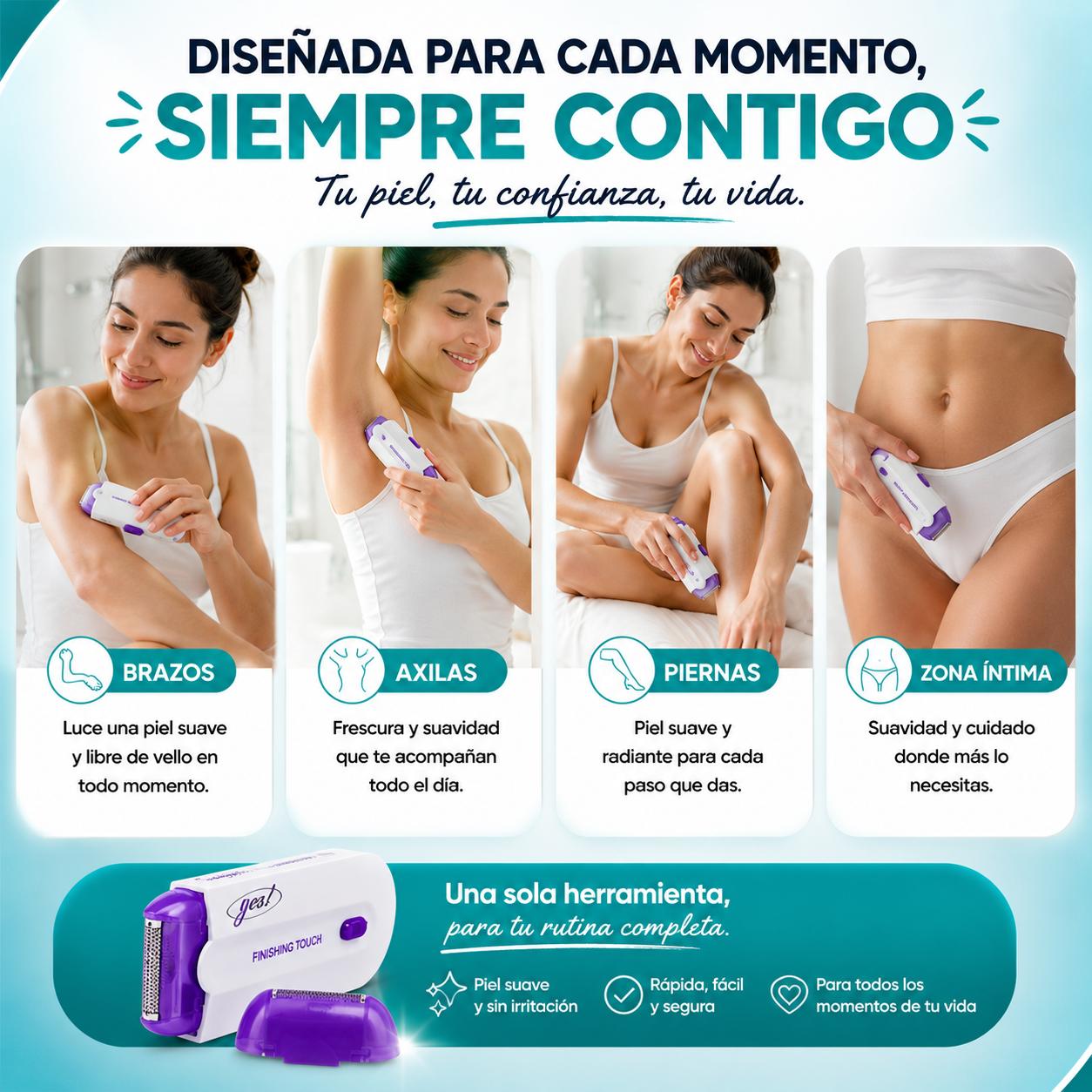 Depiladora eléctrica